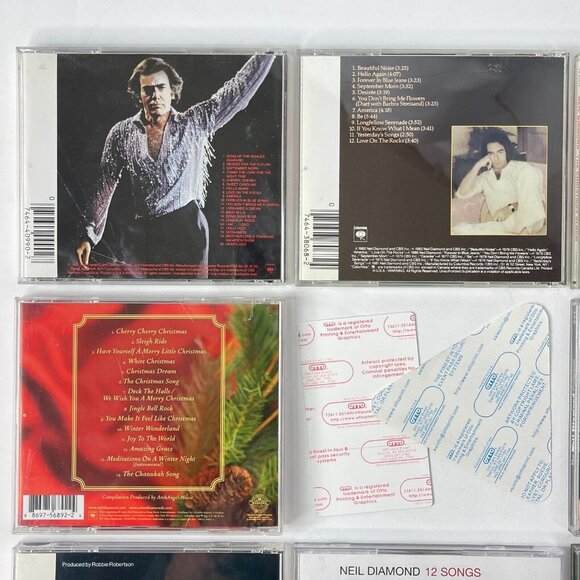 Neil Diamond 16 CD + Concert Pass Bundle Hits Love Greek Hot August Nights Xmas - Picture 8 of 14